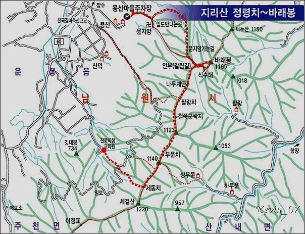산철죽 군락지 이미지